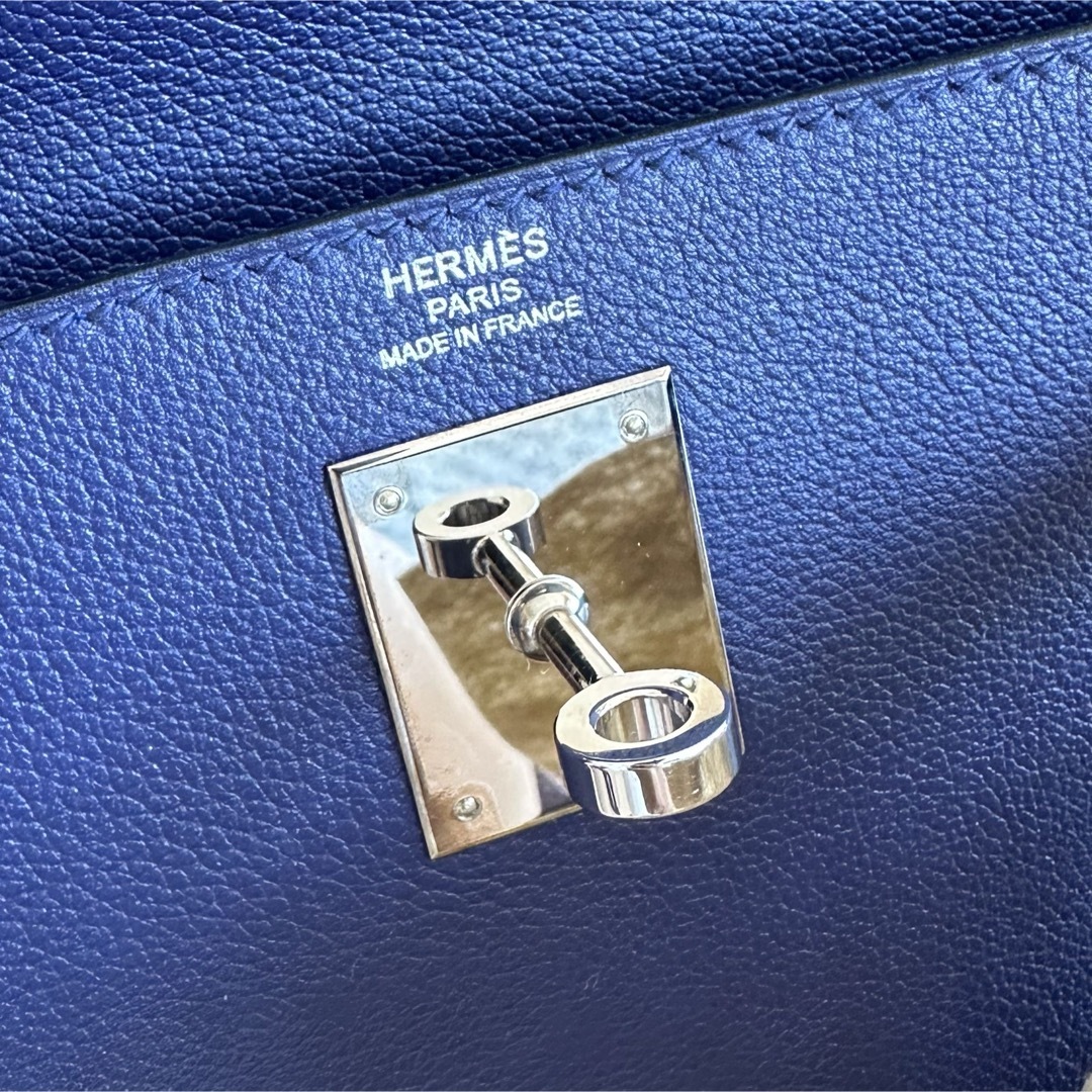 Hermes(エルメス)のエルメス　HERMES kelly28 ケリー28 ブルーアンクル　ネイビー レディースのバッグ(ハンドバッグ)の商品写真