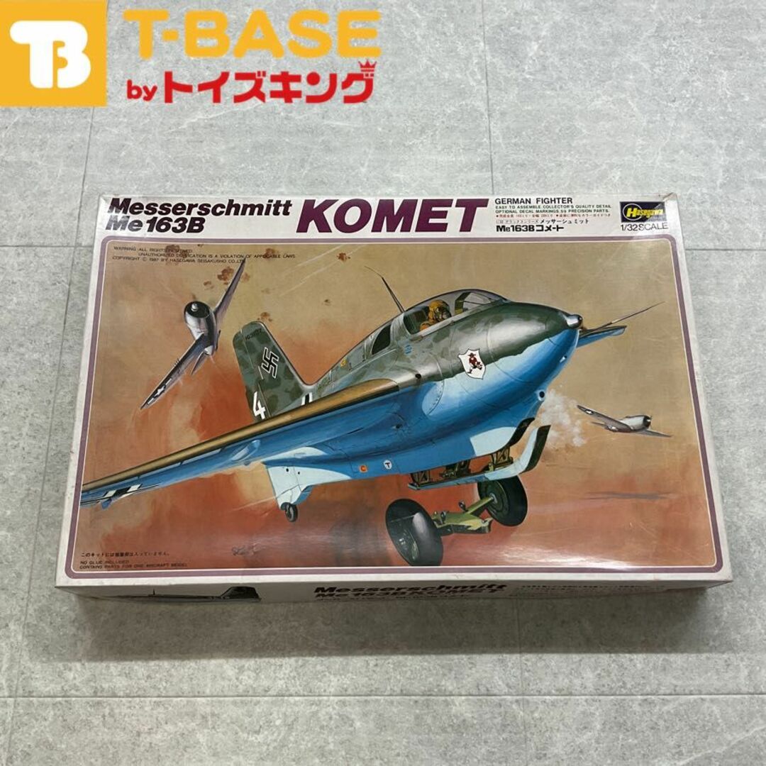 HASEGAWA ハセガワ 1/32 Messerschmitt KOMET メッサーシュミット Me163B コメート ドイツ 戦闘機 プラモデル エンタメ/ホビーのおもちゃ/ぬいぐるみ(模型/プラモデル)の商品写真