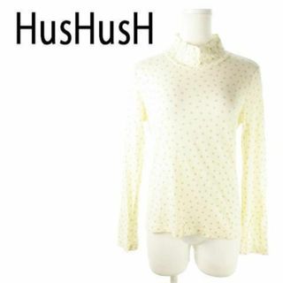 HusHush - ハッシュアッシュ 長袖カットソー ハイネック 小花柄 2 220825AO15A