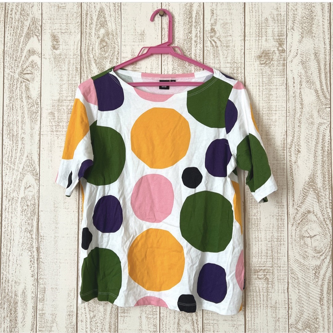 marimekko(マリメッコ)の【早い者勝ち】マリメッコ ユニクロ コラボTシャツ レディースのトップス(Tシャツ(半袖/袖なし))の商品写真