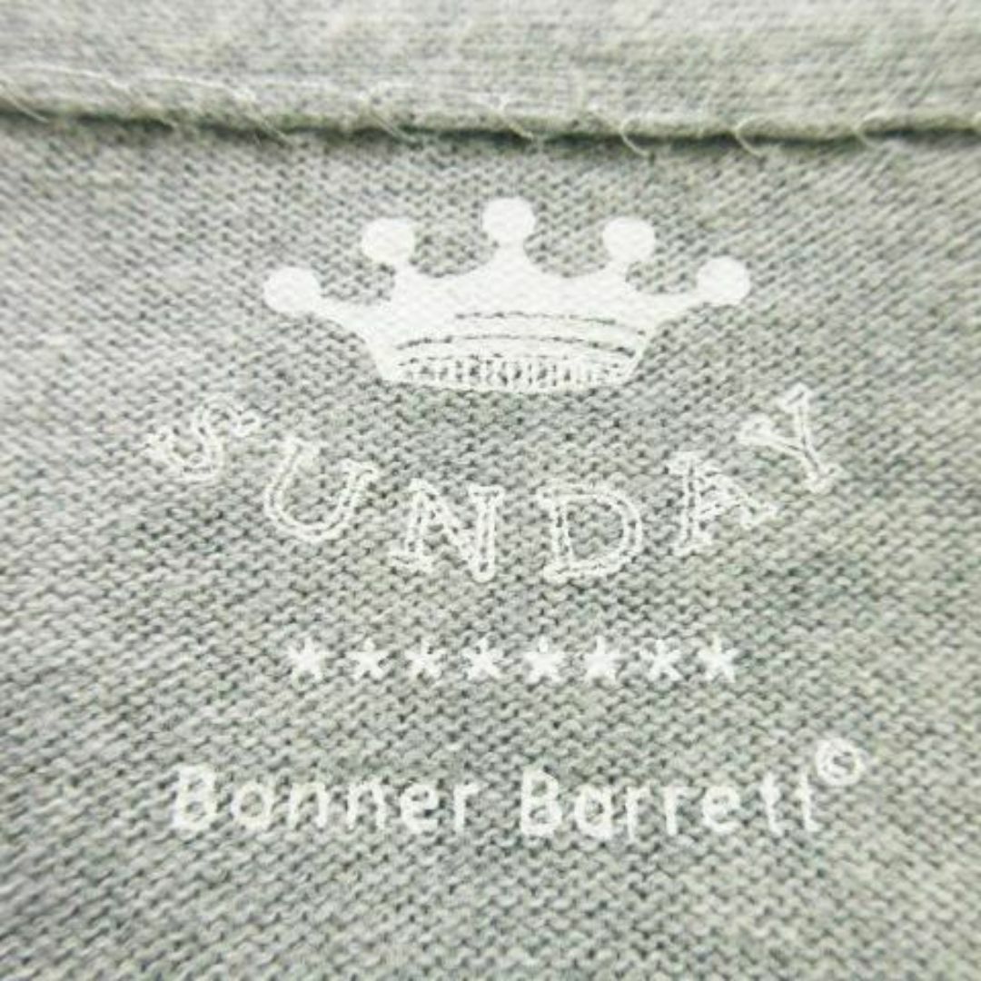 Banner Barrett(バナーバレット)のバナーバレット ニットソー 長袖 コットン グレー 220826AH13A レディースのトップス(Tシャツ(長袖/七分))の商品写真