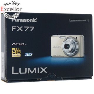 パナソニック(Panasonic)のPanasonic　LUMIX DMC-FX77-N　ゴールド/1210万画素 元箱あり(コンパクトデジタルカメラ)