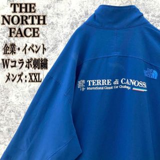 ザノースフェイス(THE NORTH FACE)のIN53【激レア】US規格ノースフェイス企業刺繍イベント刺繍ソフトシェルフリース(その他)