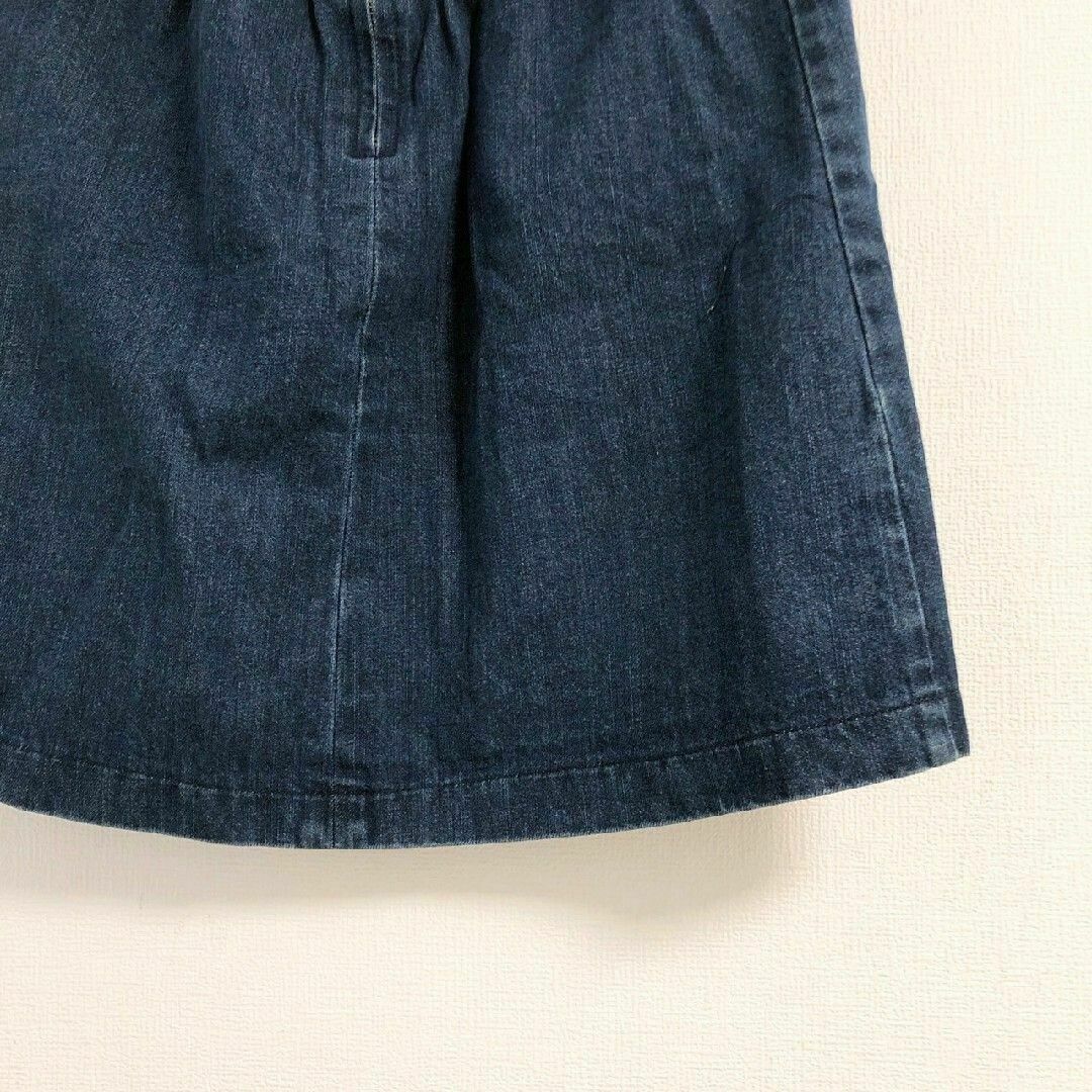 INGNI(イング)のイング　タイトスカート　M　ブルー　デニム　カジュアル　綿100%　ひざ丈 レディースのスカート(ひざ丈スカート)の商品写真
