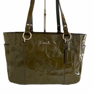 コーチ(COACH)のCOACH コーチ エナメルトートバッグ エンボス　17728(トートバッグ)