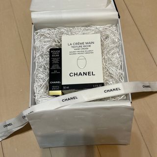 シャネル(CHANEL)のCHANEL ラ クレーム マン リッシュ 50ml & ココボーム912(ハンドクリーム)