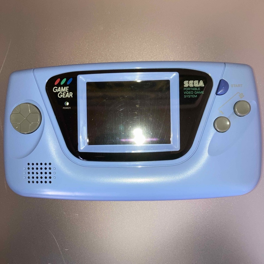 SEGA ゲームギア ブルー 忍空カートリッジセット ACアダプター付 SEGA ゲームギア ブルー 忍空カートリッジセット ACアダプター付