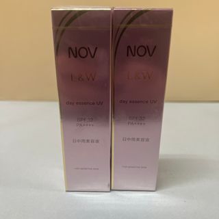 ノブ(NOV)のnov ノブ l&w デイエッセンス uv spf32/pa   2本セット(美容液)