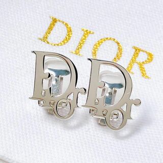 【美品】ディオール dior CD イヤリング シルバー レディース 1027