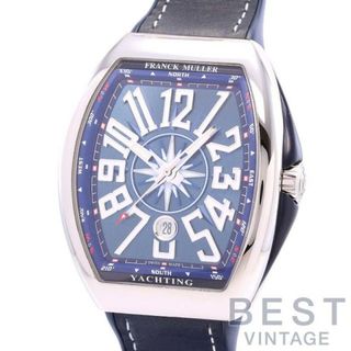 フランクミュラー(FRANCK MULLER)のフランクミュラー 【FRANCK MULLER】 ヴァンガード ヨッティング V45SCDTYACHTING ACBL メンズ ブルー ステンレススティール 腕時計 時計 VANGUARD YACHTING BLUE SS FM【中古】 (腕時計(アナログ))