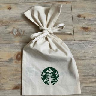 スターバックスコーヒー(Starbucks Coffee)のスターバックス　巾着ポーチ　布袋　キナリ(ポーチ)