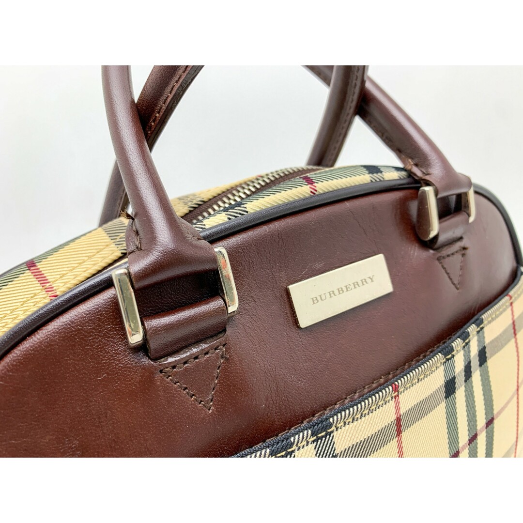 BURBERRY - BURBERRY バーバリー バーバリーチェック ブラウン BURBERRY - BURBERRY バーバリー バーバリーチェック ブラウン