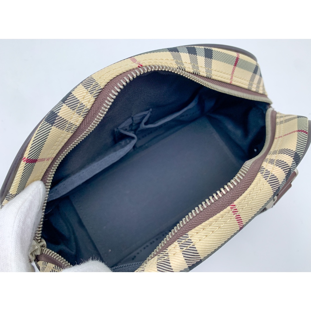 BURBERRY - BURBERRY バーバリー バーバリーチェック ブラウン BURBERRY - BURBERRY バーバリー バーバリーチェック ブラウン