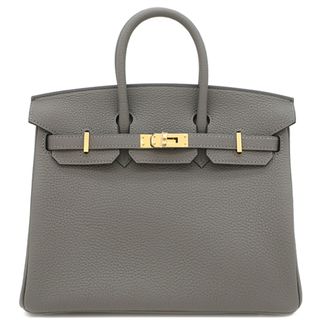 エルメス(Hermes)のエルメス HERMES ハンドバッグ バーキン25 トゴ グリメイヤー ゴールド金具 B刻印（2023年製） 【箱】【中古】(ハンドバッグ)