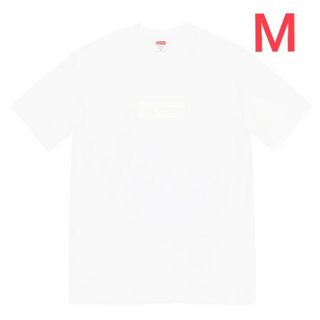 シュプリーム(Supreme)のSupreme Tonal Box Logo Tee White M(Tシャツ/カットソー(半袖/袖なし))