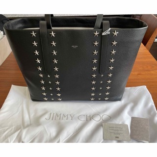 ジミーチュウ(JIMMY CHOO)のJIMMY CHOO ジミーチュウ トートバッグ 新品未使用 プリムコ スタッズ(トートバッグ)