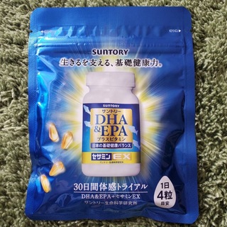 サントリー(サントリー)の新品未開封☆サントリー☆DHA&EPA+セサミンEX☆120粒☆サプリメント(その他)
