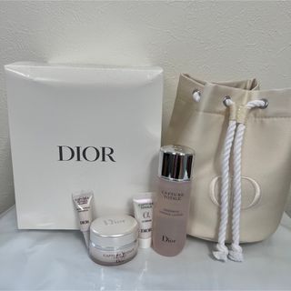 クリスチャンディオール(Christian Dior)の新品未使用　Dior カプチュールトータルオファーポーチ付き5点セット(化粧水/ローション)