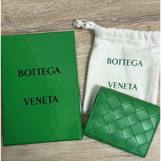 Bottega Veneta - ボッテガヴェネタ　三つ折り財布　グリーン