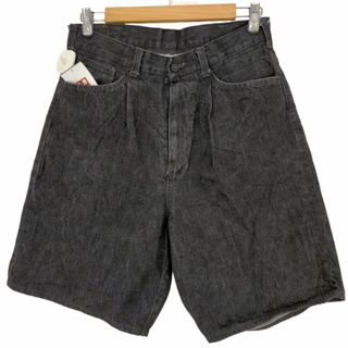 Levi's - Levis(リーバイス) 512 ブラックデニムワイドショーツ ハーフパンツ