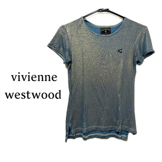 Vivienne Westwood - ヴィヴィアンウエストウッド【美品】ANGLOMANIA ラメ 半袖 カットソー