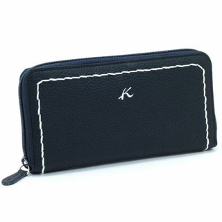 Kitamura - 【新品未使用箱付き】Kitamuraの長財布ネイビーキタムラ