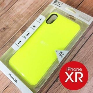 IIIIfi+ ネオン 蛍光イエロー iPhoneXR ケース IFT38YW(iPhoneケース)