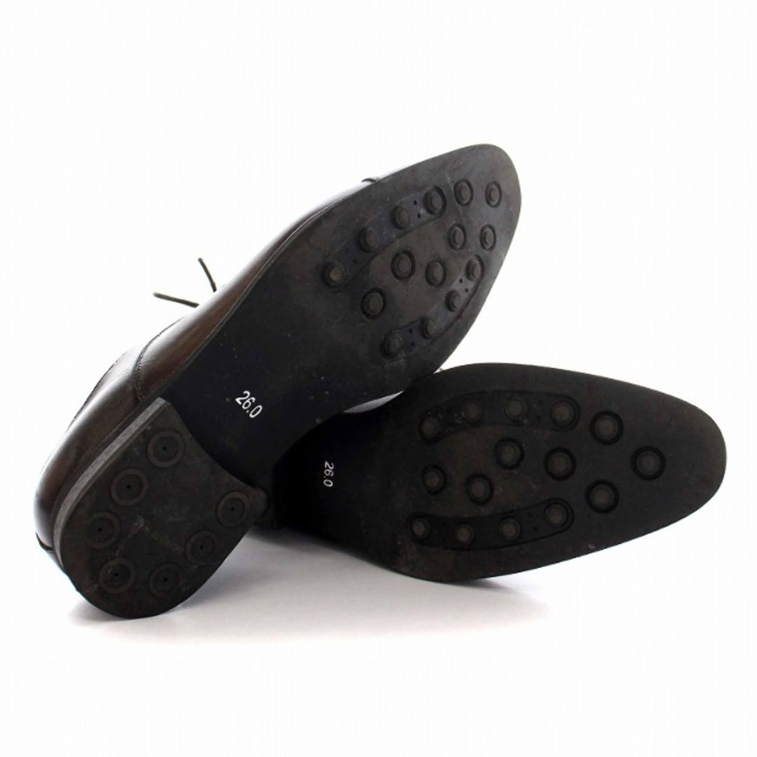 SUIT SELECT ビジネスシューズ ストレートチップ 26.0cm 茶 メンズの靴/シューズ(ドレス/ビジネス)の商品写真