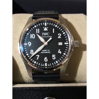 IWC - 【美品】【延長保証】IWC   マーク XX　IW328201    黒文字盤