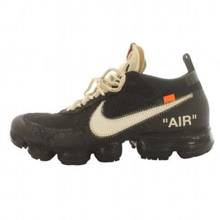 ナイキ(NIKE)のNIKE OFF WHITE エアヴェイパーマックス AA3831-001 27(スニーカー)