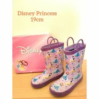 ディズニー(Disney)のディズニー プリンセス 長靴 19cm レインブーツ コストコ(長靴/レインシューズ)