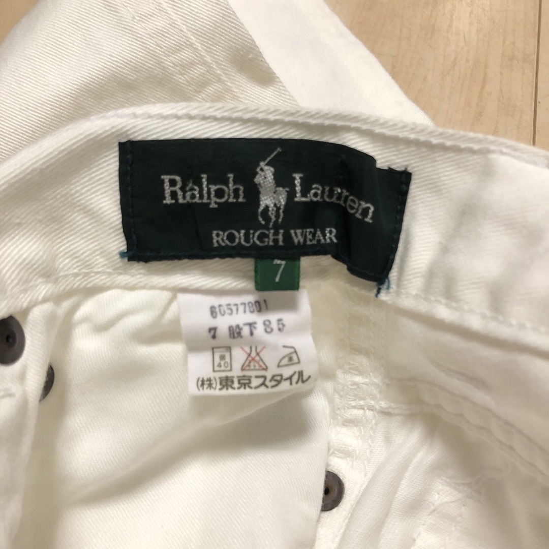 Ralph Lauren(ラルフローレン)のRalph Lauren ラルフローレン　80s  パンツ　ホワイト レディースのパンツ(チノパン)の商品写真