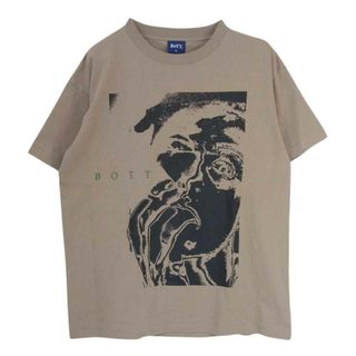 ボット BOTT Ｔシャツ 241BoTT31 Delta Tee デルタ プリント Tシャツ 半袖 ブラウン系 L【中古】(シャツ)