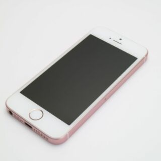 アイフォーン(iPhone)の超美品 SIMフリー iPhoneSE 64GB ローズゴールド  M444(スマートフォン本体)