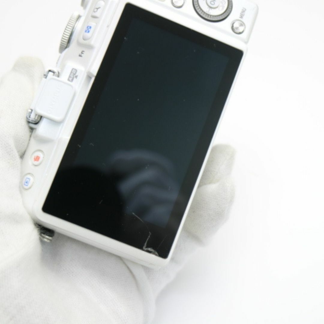 OLYMPUS(オリンパス)の良品中古 E-PL6 OLYMPUS PEN Lite ホワイト  M444 スマホ/家電/カメラのカメラ(ミラーレス一眼)の商品写真