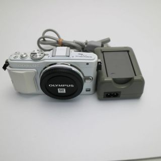 オリンパス(OLYMPUS)の良品中古 E-PL6 OLYMPUS PEN Lite ホワイト  M444(ミラーレス一眼)