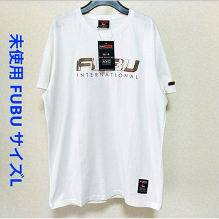 未使用 フブ 半袖Tシャツ L ホワイト FUBU ロゴ