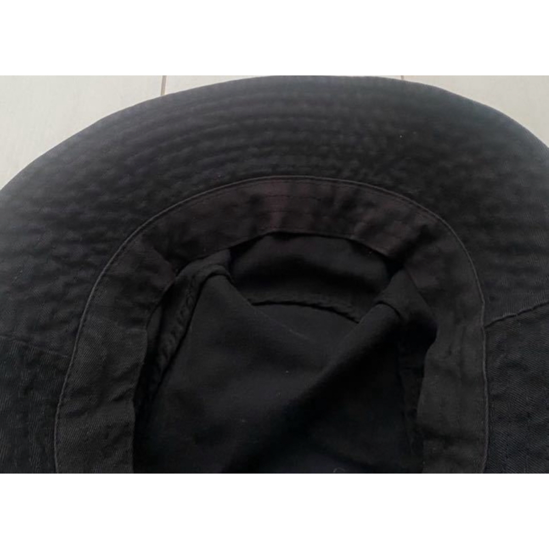 LACOSTE(ラコステ)の美品 90s LACOSTE ラコステ BLACK ブラック HAT ハット L メンズの帽子(ハット)の商品写真