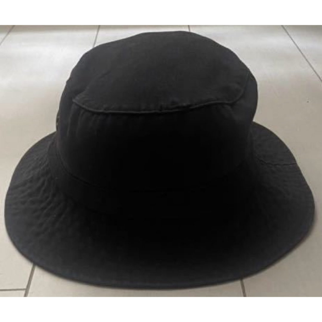 LACOSTE(ラコステ)の美品 90s LACOSTE ラコステ BLACK ブラック HAT ハット L メンズの帽子(ハット)の商品写真