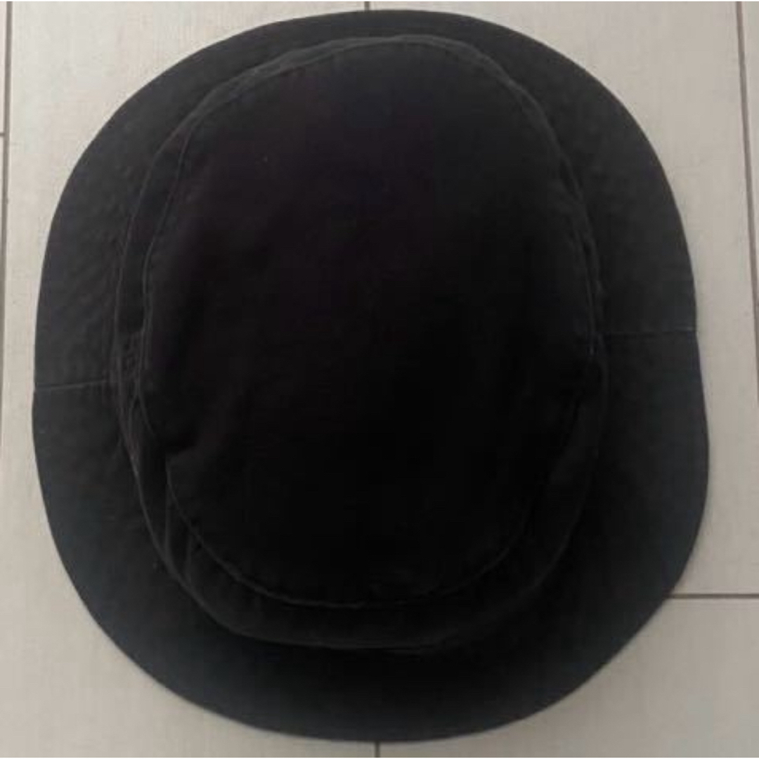 LACOSTE(ラコステ)の美品 90s LACOSTE ラコステ BLACK ブラック HAT ハット L メンズの帽子(ハット)の商品写真