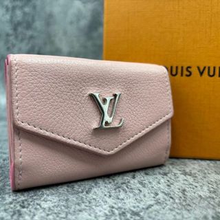 ルイヴィトン(LOUIS VUITTON)の101ルイヴィトン ポルトフォイユ ロックミニ トリヨン 折り財布 ピンク(財布)