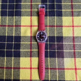 スウォッチ(swatch)のスウォッチ swatch 赤茶系(腕時計(アナログ))