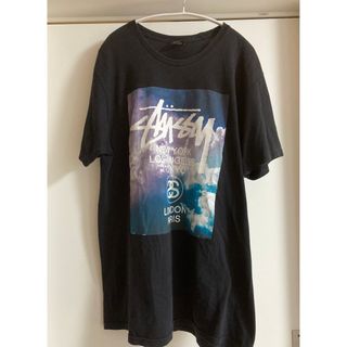 STUSSY - 【重要】ステューシー ツアー Tシャツ WT PAINT TEE 本物と STUSSY - 【重要】ステューシー ツアー Tシャツ WT PAINT TEE 本物と
