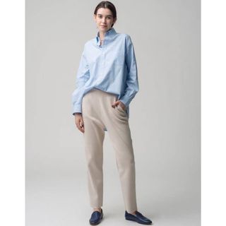 ロンハーマン(Ron Herman)の新品 ebure Cotton Silk Pants テーパード ￥42,900(カジュアルパンツ)