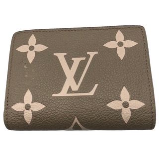 ルイヴィトン(LOUIS VUITTON)の　ルイ・ヴィトン LOUIS VUITTON ポルトフォイユ・クレア M92370 モノグラム・アンプラント  レディース 二つ折り財布(財布)