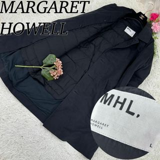 MARGARET HOWELL - A547 マーガレットハウエル レディース ロングコート ライナー付き L