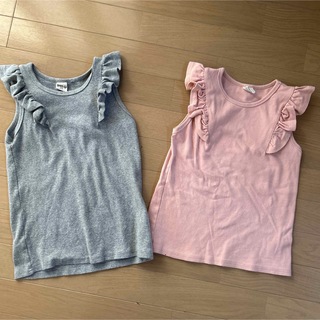 韓国服　bee ノースリーブトップス　140cm 2組セット(Tシャツ/カットソー)