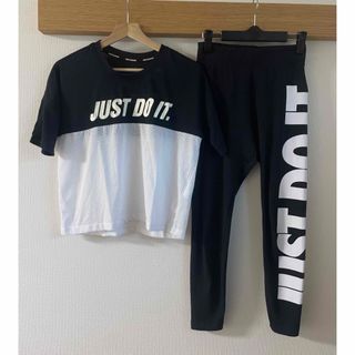 NIKE - NIKE  ナイキ　Just Do It ドライフィット　Tシャツレギンスセット