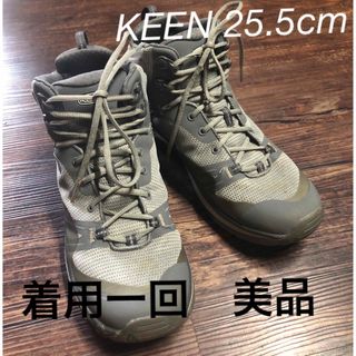 キーン(KEEN)の着用一回KEEN トレッキングシューズ25.5 UK6(スニーカー)