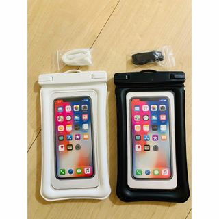 【新品】携帯防水ケース　２点(iPhoneケース)